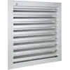 Renson Grille de ventilation Renson 500 x 500 mm aluminium gris
