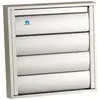 Grille de hotte 210x210mm aluminium gris RAL9006 - RENSON - 4332101