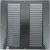 Grille estampée 436 400x400mm anodisé argent - RENSON - 44004001