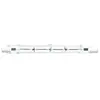 SYLVANIA Ampoule Crayon 118MM EcoHalo 120W R7s