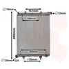 Radiateur, refroidissement du moteur 40002411 International Radiators 40002411