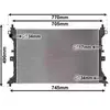 International Radiators VAN WEZEL Radiateur moteur pour SUZUKI: SX4, Vitara (Ref: 52012703)