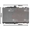 International Radiators Radiateur refroidissement moteur VAN WEZEL 27012702 - Réf. 27012702
