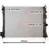 International Radiators Radiateur refroidissement moteur VAN WEZEL 37002665 - Réf. 37002665