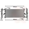 International Radiators Radiateur refroidissement moteur VAN WEZEL 17012704 - Réf. 17012704