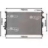 International Radiators Radiateur refroidissement moteur VAN WEZEL 18012709 - Réf. 18012709