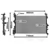 International Radiators Radiateur refroidissement moteur VAN WEZEL 37012701 - Réf. 37012701