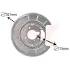 VAN WEZEL Déflecteur, disque de frein pour PEUGEOT: 406 (Ref: 4047374)