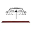 VAN WEZEL Feu stop additionnel pour AUDI: A6 (Ref: 0318929)