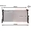 International Radiators Plus Radiateur refroidissement moteur VAN WEZEL 06012703 - Réf. 06012703