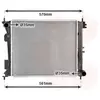 International Radiators VAN WEZEL Radiateur moteur pour HYUNDAI: Veloster (Ref: 82012705)