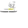 Enjoliveur, pare-chocs ** Equipart ** VAN WEZEL, par ex. pour Fiat