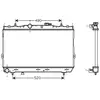 International Radiators Radiateur refroidissement moteur VAN WEZEL 82002185 - Réf. 82002185