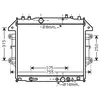 International Radiators Plus Radiateur refroidissement moteur VAN WEZEL 53002496 - Réf. 53002496