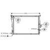 International Radiators Radiateur refroidissement moteur VAN WEZEL 06002343 - Réf. 06002343