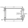 International Radiators Plus Radiateur refroidissement moteur VAN WEZEL 81002087 - Réf. 81002087