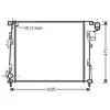 International Radiators Radiateur refroidissement moteur VAN WEZEL 43002427 - Réf. 43002427