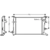 International Radiators Radiateur refroidissement moteur VAN WEZEL 43002410 - Réf. 43002410