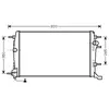 International Radiators Radiateur refroidissement moteur VAN WEZEL 43002414 - Réf. 43002414