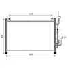 Condenseur, climatisation 27005236 International Radiators 27005236