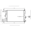 International Radiators Plus Radiateur refroidissement moteur VAN WEZEL 37002485 - Réf. 37002485