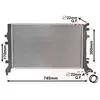 International Radiators Plus Radiateur refroidissement moteur VAN WEZEL 58002295 - Réf. 58002295