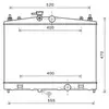 International Radiators Radiateur refroidissement moteur VAN WEZEL 13002338 - Réf. 13002338