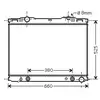 International Radiators Radiateur refroidissement moteur VAN WEZEL 83002139 - Réf. 83002139
