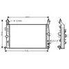 International Radiators Plus Radiateur refroidissement moteur VAN WEZEL 37002582 - Réf. 37002582