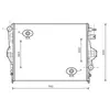 International Radiators Plus Radiateur refroidissement moteur VAN WEZEL 58002316 - Réf. 58002316