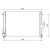 International Radiators Radiateur refroidissement moteur VAN WEZEL 43002478 - Réf. 43002478