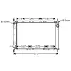 International Radiators Radiateur refroidissement moteur VAN WEZEL 13002261 - Réf. 13002261