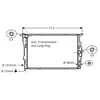International Radiators Plus Radiateur refroidissement moteur VAN WEZEL 06002303 - Réf. 06002303