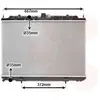 International Radiators Radiateur refroidissement moteur VAN WEZEL 13002238 - Réf. 13002238