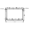 International Radiators Radiateur refroidissement moteur VAN WEZEL 13002260 - Réf. 13002260