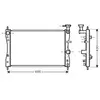 Radiateur, refroidissement du moteur 32002172 International Radiators 32002172