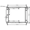 International Radiators Radiateur refroidissement moteur VAN WEZEL 81002066 - Réf. 81002066