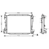 International Radiators Radiateur refroidissement moteur VAN WEZEL 77002035 - Réf. 77002035