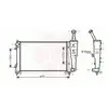 Radiateur refroidissement moteur VAN WEZEL 17002308 - Réf. 17002308
