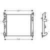 International Radiators Radiateur refroidissement moteur VAN WEZEL 43002326 - Réf. 43002326
