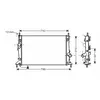 International Radiators Radiateur refroidissement moteur VAN WEZEL 18002369 - Réf. 18002369