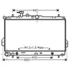 International Radiators Radiateur refroidissement moteur VAN WEZEL 82002096 - Réf. 82002096
