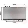 International Radiators Radiateur refroidissement moteur VAN WEZEL 27002176 - Réf. 27002176