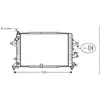International Radiators VAN WEZEL Radiateur moteur pour OPEL: Astra & VAUXHALL: Astra (Ref: 37002383)