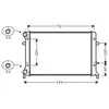 International Radiators Radiateur refroidissement moteur VAN WEZEL 58002228 - Réf. 58002228