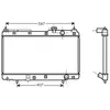 Radiateur refroidissement moteur VAN WEZEL 25002175 - Réf. 25002175