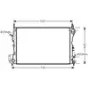 International Radiators VAN WEZEL Radiateur moteur pour OPEL: Signum, Vectra (Ref: 37002395)