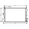 International Radiators Radiateur refroidissement moteur VAN WEZEL 37002396 - Réf. 37002396