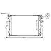 International Radiators VAN WEZEL Radiateur moteur pour VOLKSWAGEN: Transporter (Ref: 58002232)