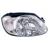 Phare droit avec feu clignotant H4 + Feu clignotant blanc 8225964 Van Wezel 8225964